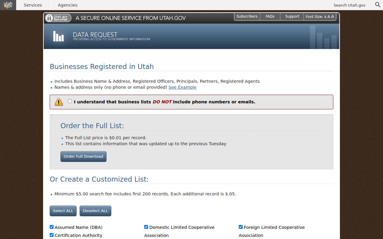 Taylorsville ZIP code directory Utah business ZIP search